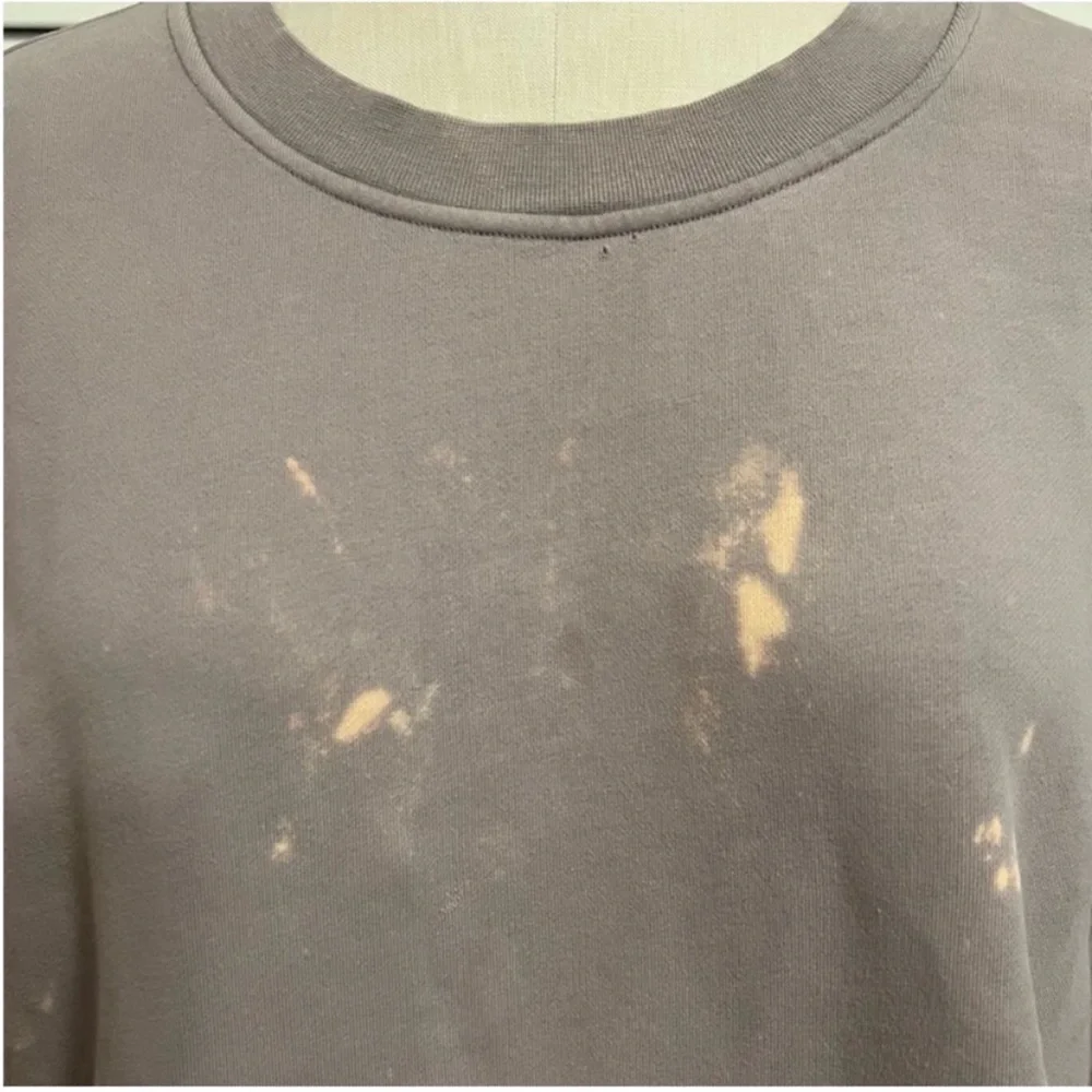 DIY Lululemon Perfectly Oversized Cropped
Crew Bleach Marked Sweater Project - Picture 6 of 6